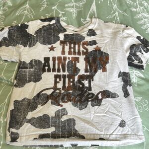 Kids Rodeo Graphic T-Shirt - Black and White